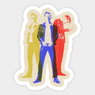 Alex Turner Tri Tone Sticker